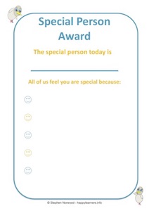 Special Person Award